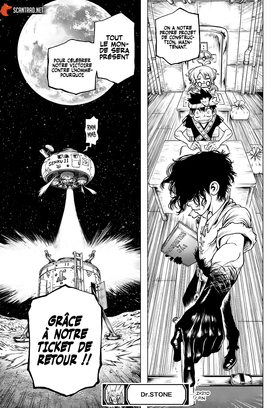 Dr. STONE Chapitre 210 - Page 17