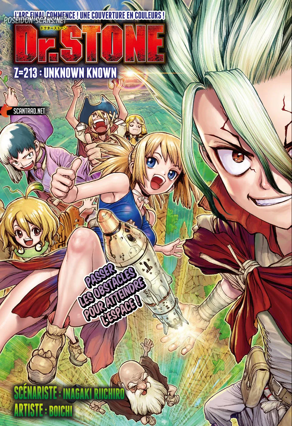 Dr. STONE Chapitre 213 - Page 1