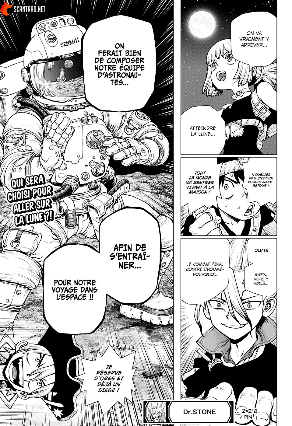 Dr. STONE Chapitre 218 - Page 17