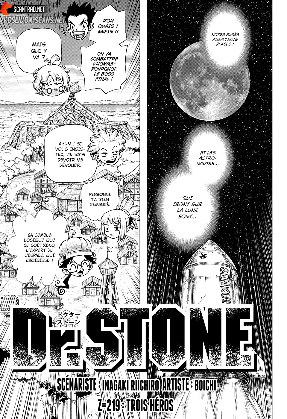 Dr. STONE Chapitre 219 - Page 1