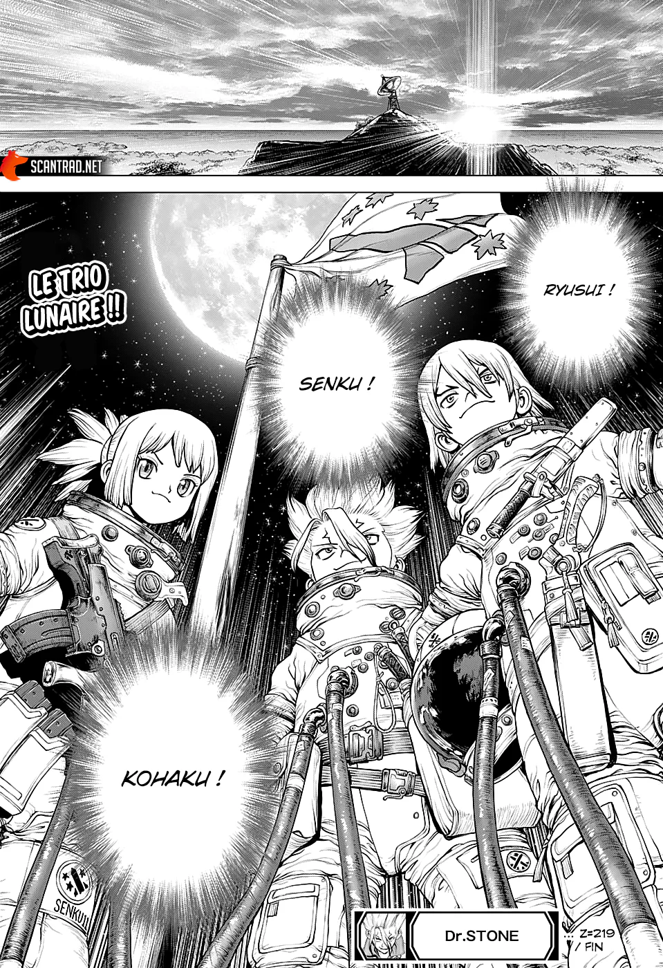 Dr. STONE Chapitre 219 - Page 18