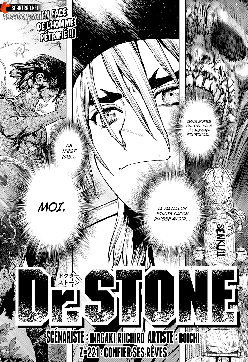 Dr. STONE Chapitre 221 - Page 1