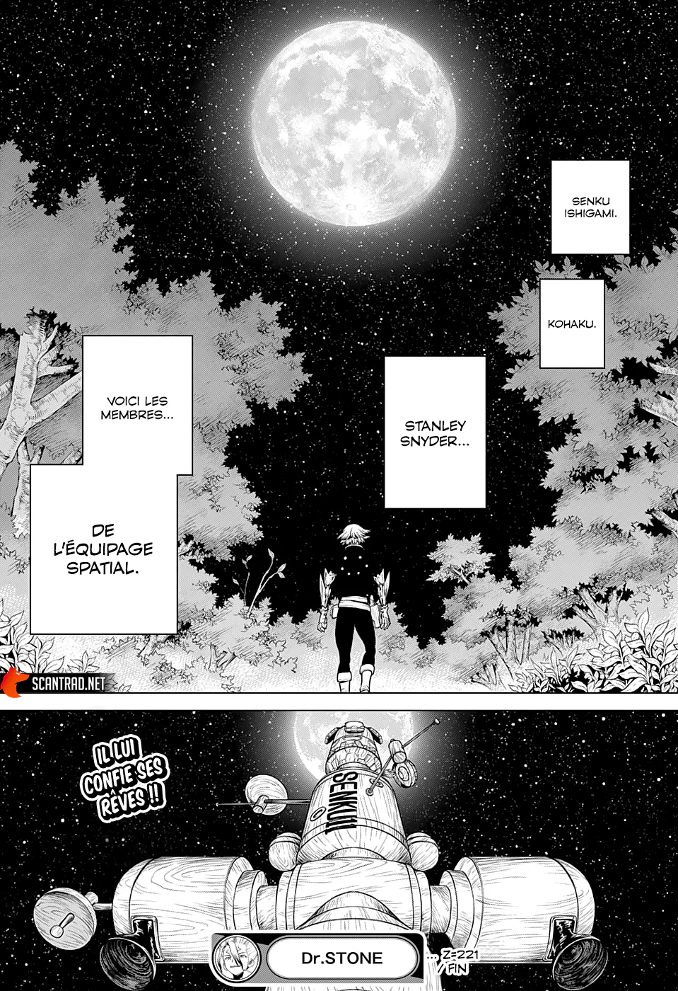 Dr. STONE Chapitre 221 - Page 18