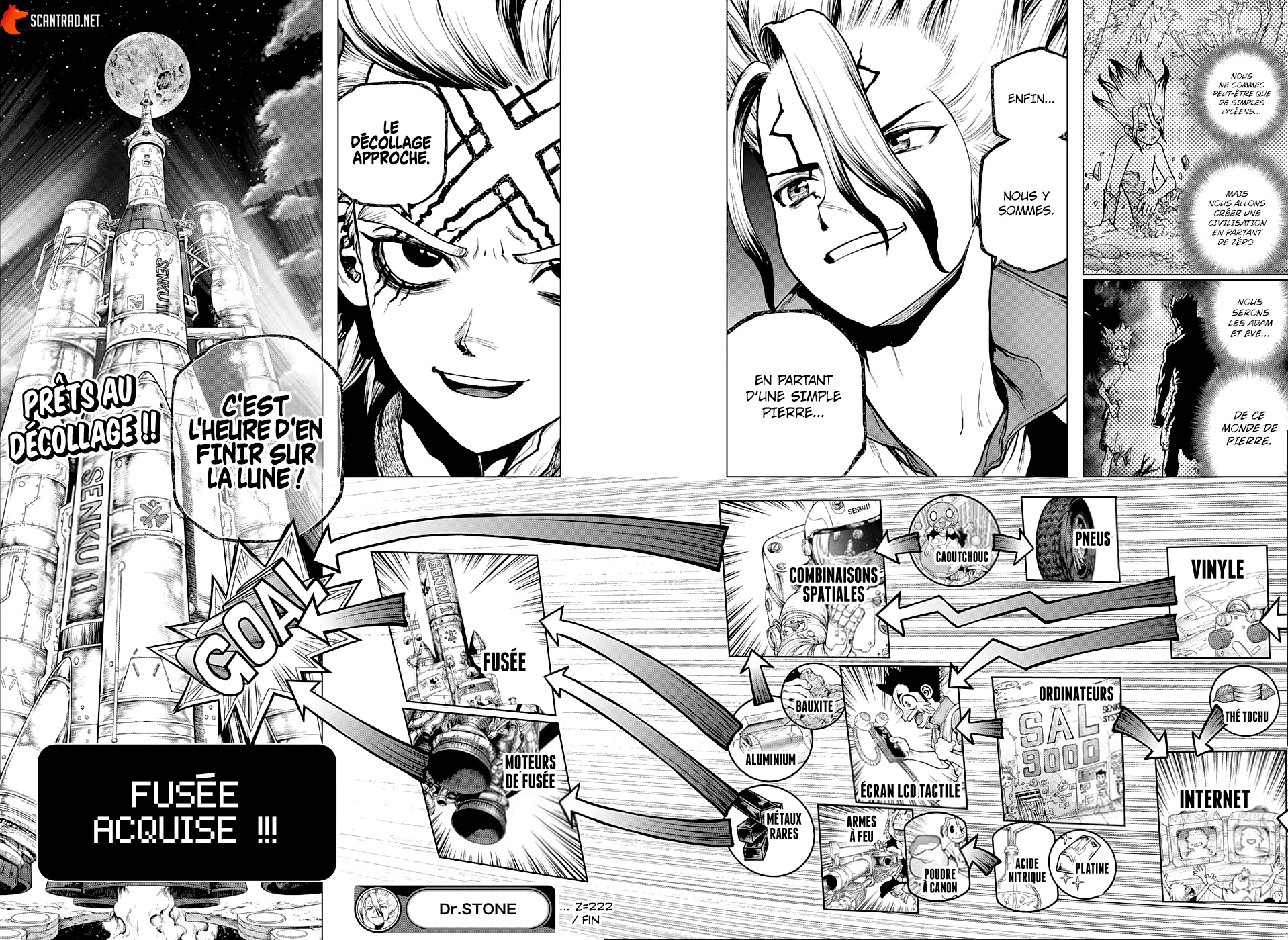 Dr. STONE Chapitre 222 - Page 17