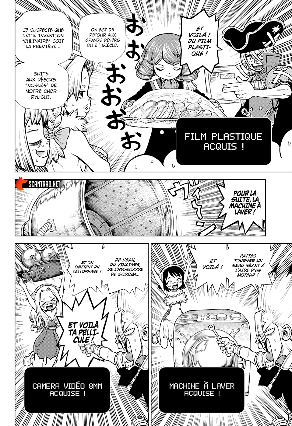 Dr. STONE Chapitre 222 - Page 8