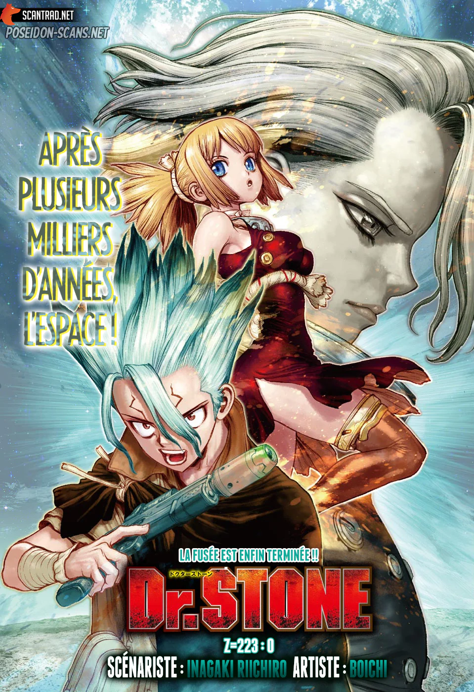 Dr. STONE Chapitre 223 - Page 1