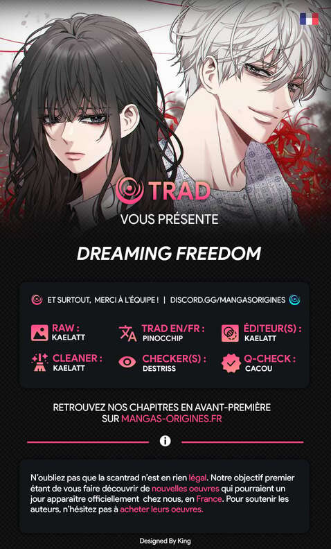 Dreaming Freedom Chapitre 16 - Page 1