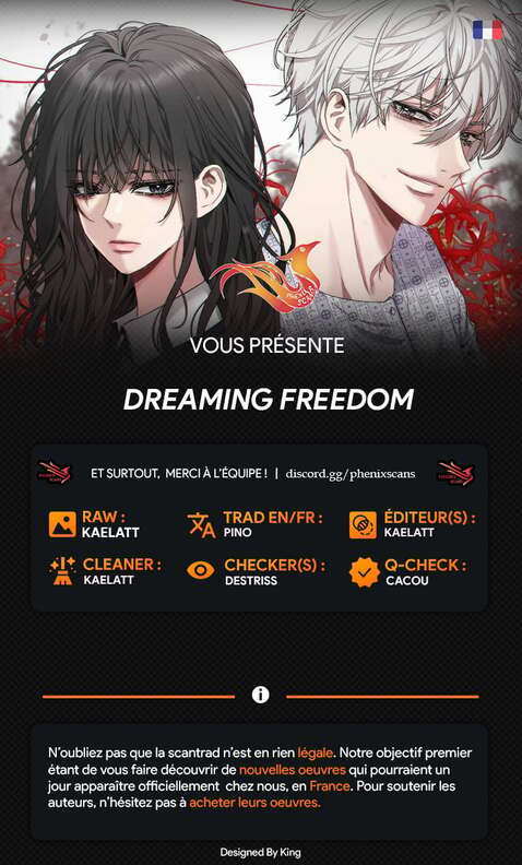 Dreaming Freedom Chapitre 20 - Page 1