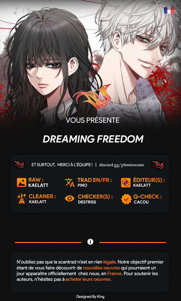 Dreaming Freedom Chapitre 21 - Page 1