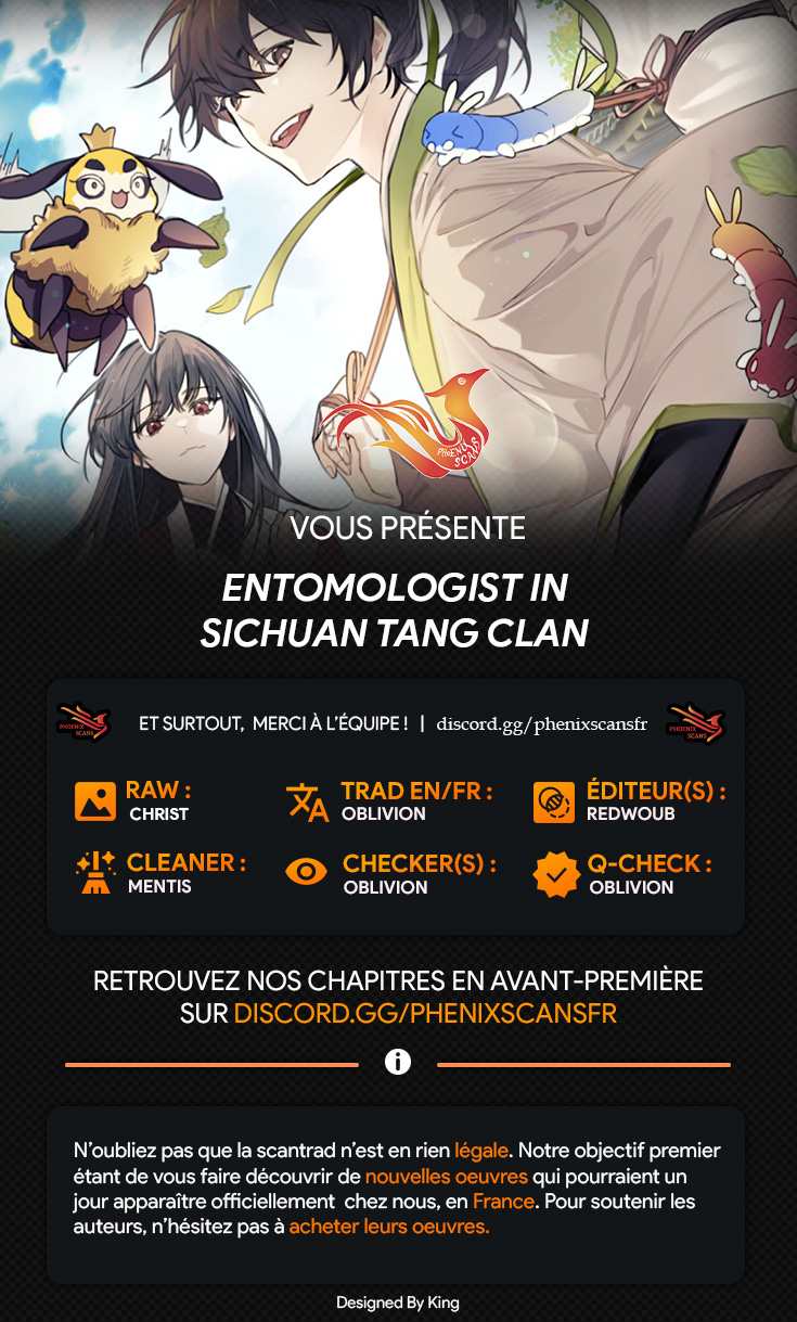 Entomologist In Sichuan Tang Clan Chapitre 14 - Page 1