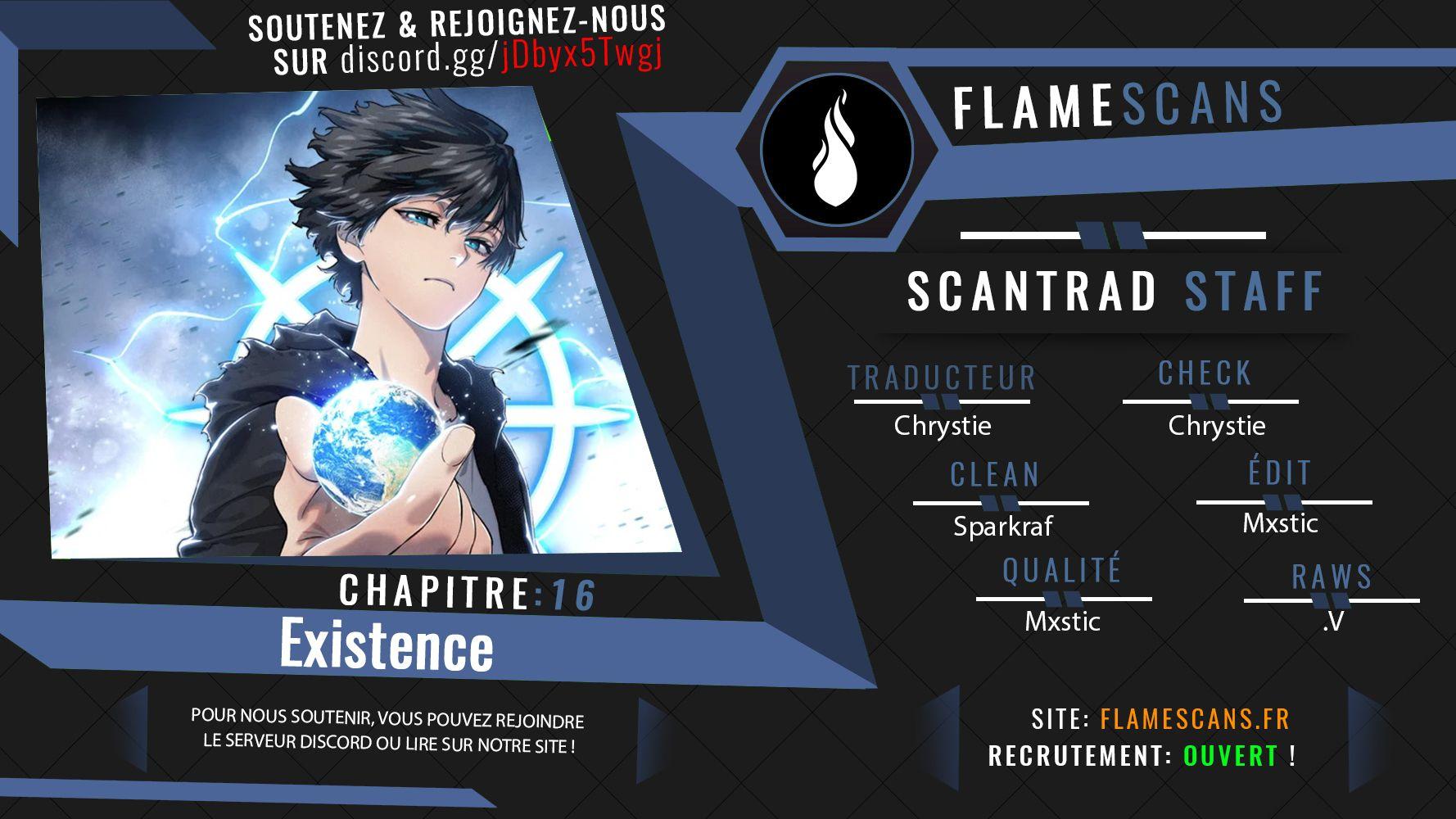 Existence Chapitre 16 - Page 1