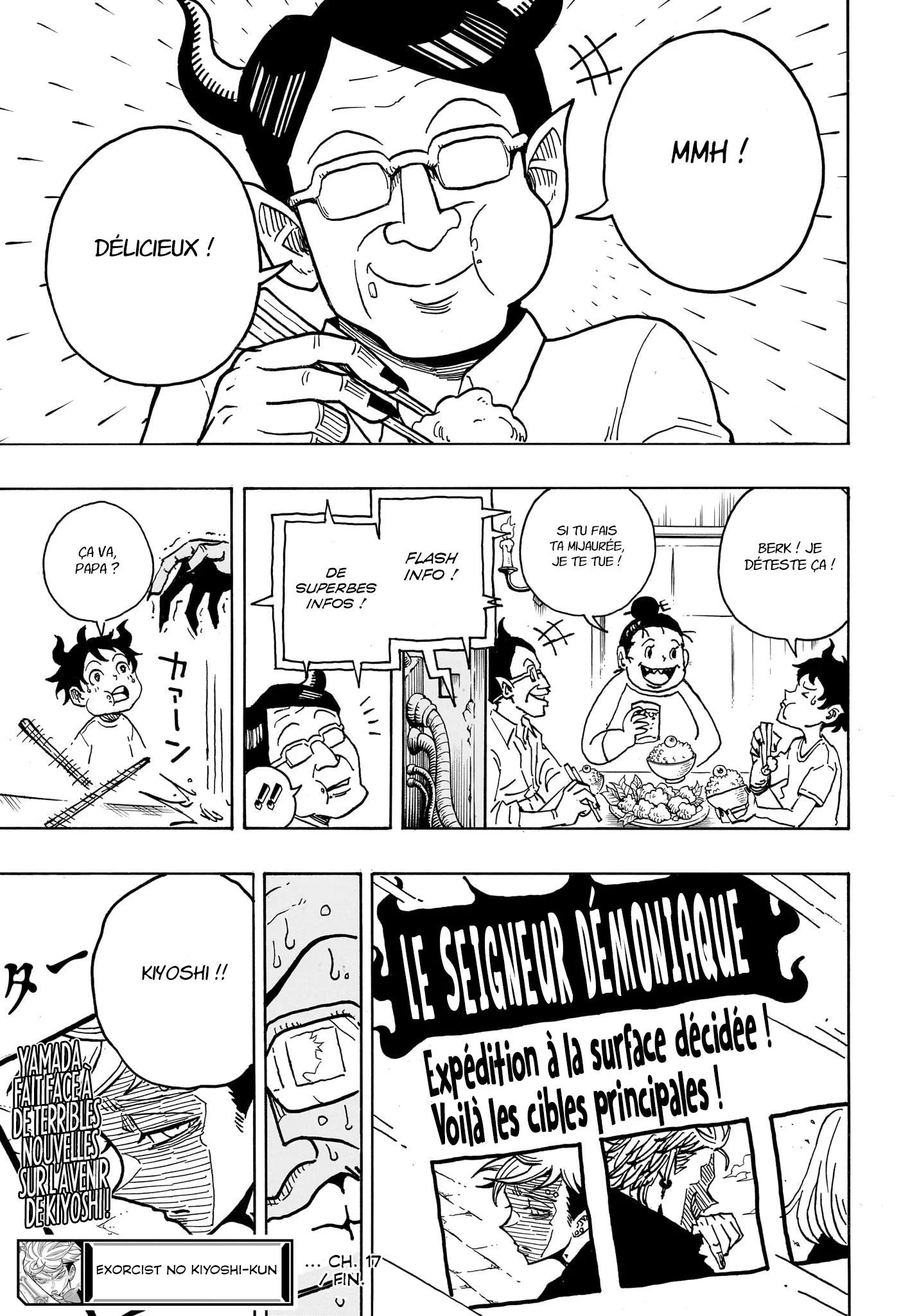 Exorcist no Kiyoshi-kun Chapitre 17 - Page 19