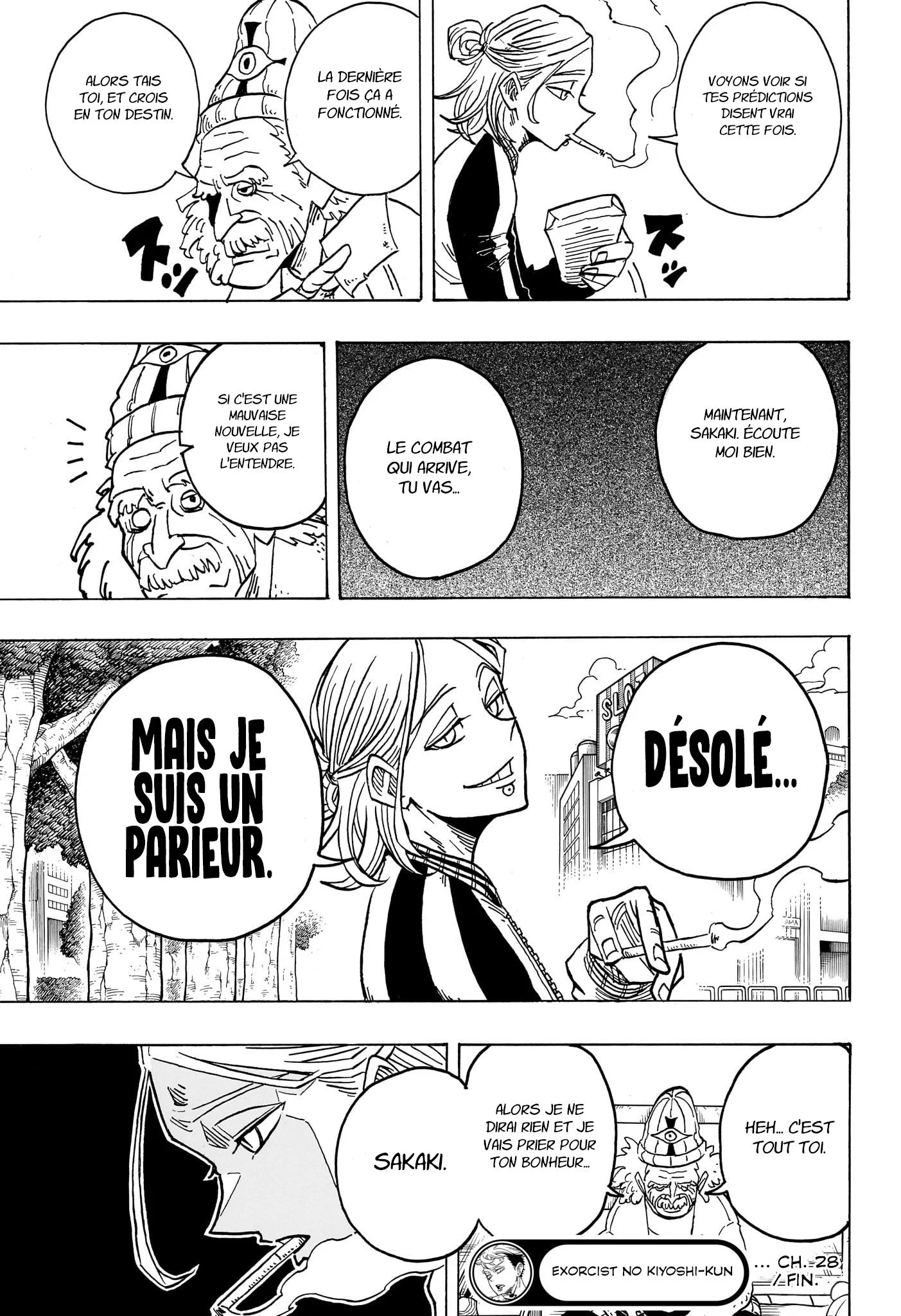 Exorcist no Kiyoshi-kun Chapitre 28 - Page 20