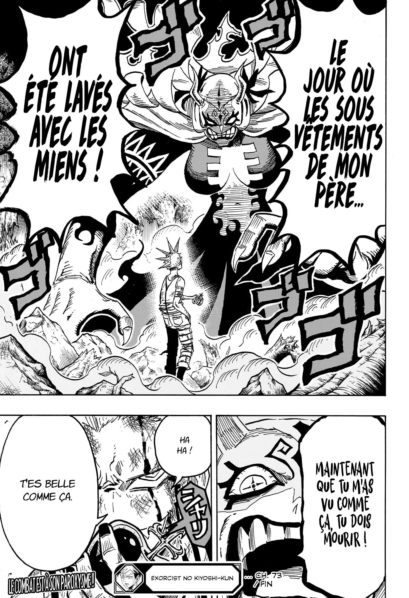 Exorcist no Kiyoshi-kun Chapitre 73 - Page 20