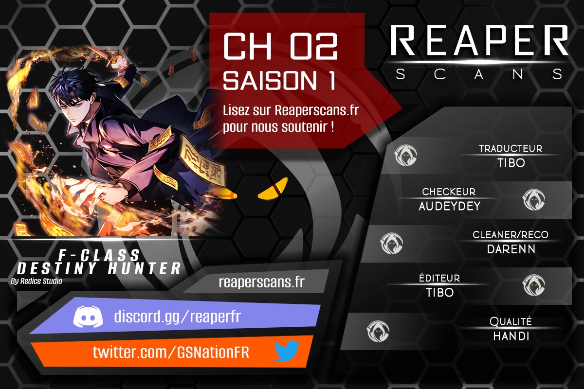 F-Class Destiny Hunter Chapitre 2 - Page 2