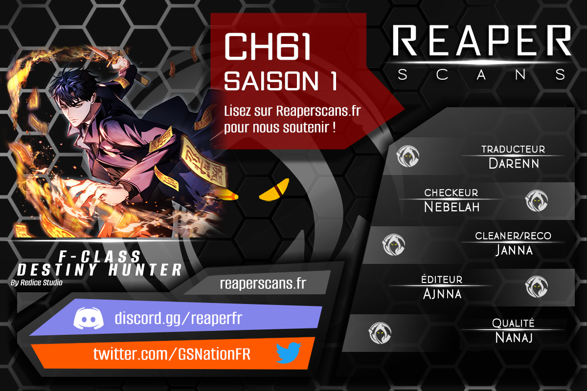 F-Class Destiny Hunter Chapitre 61 - Page 1