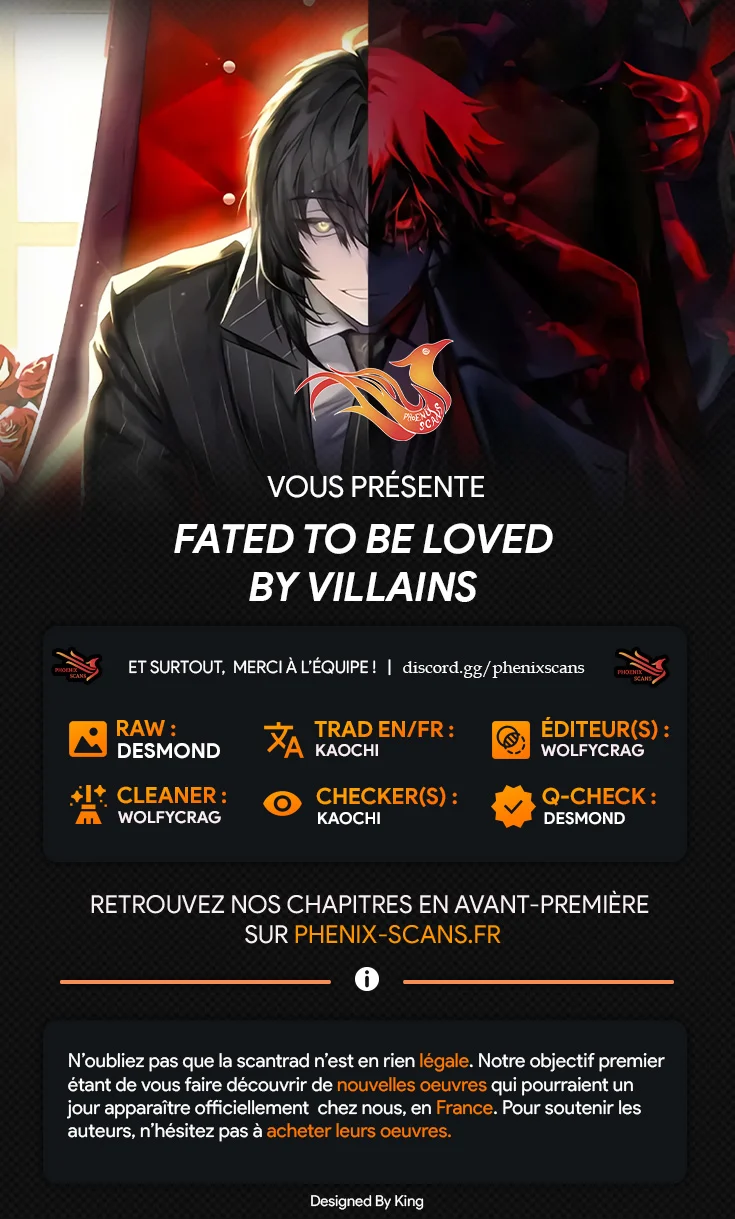 Fated to Be Loved by Villains Chapitre 34 - Page 1