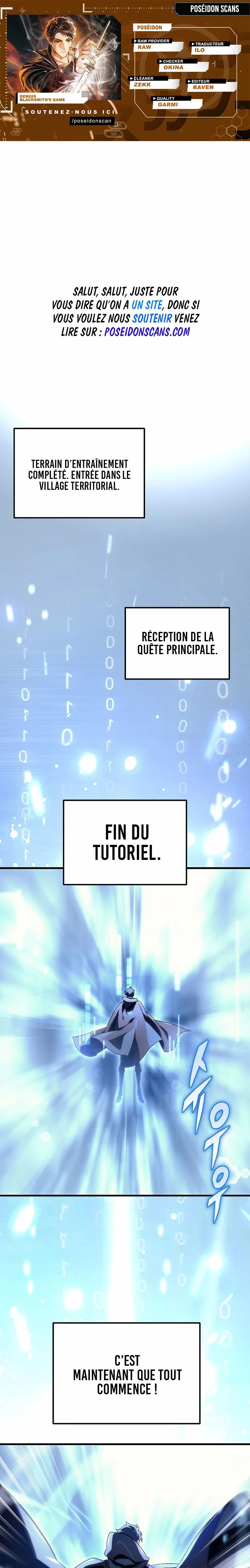 Genius Blacksmith’s Game Chapitre 5 - Page 1