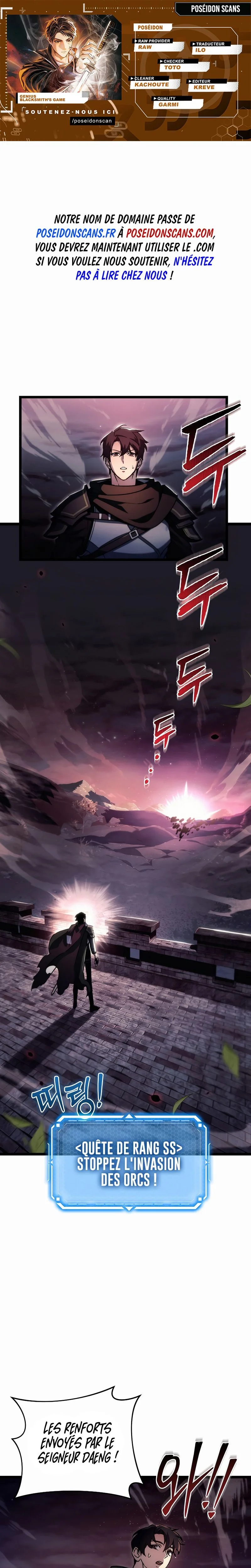 Genius Blacksmith’s Game Chapitre 8 - Page 1