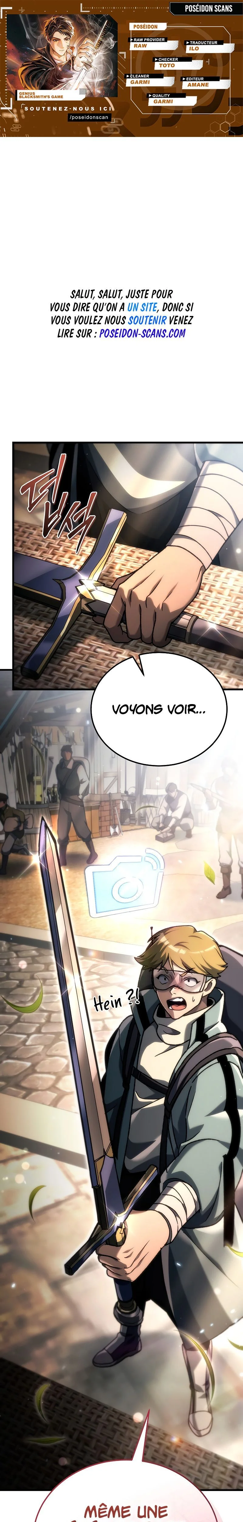 Genius Blacksmith’s Game Chapitre 38 - Page 1