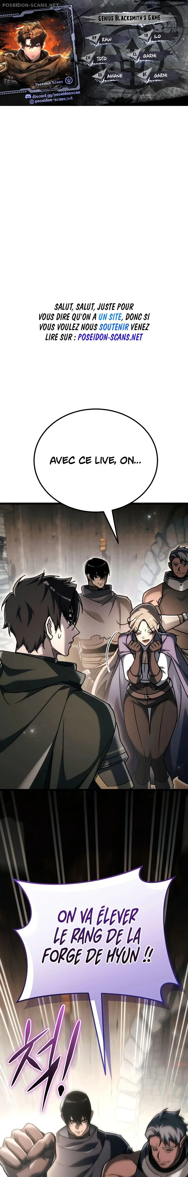 Genius Blacksmith’s Game Chapitre 44 - Page 1