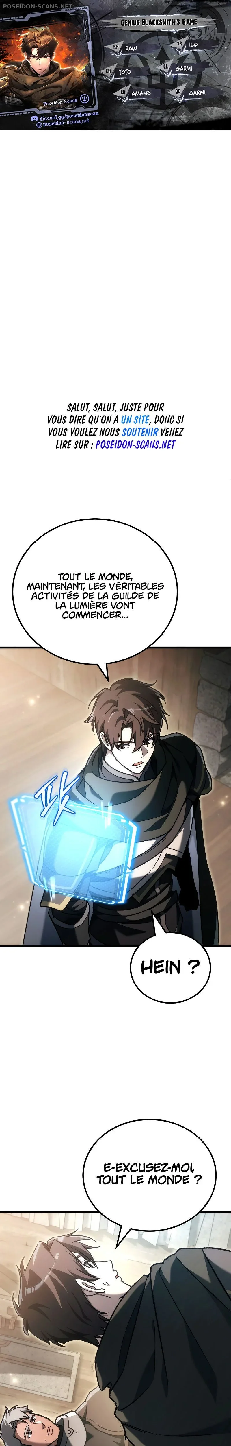 Genius Blacksmith’s Game Chapitre 45 - Page 1