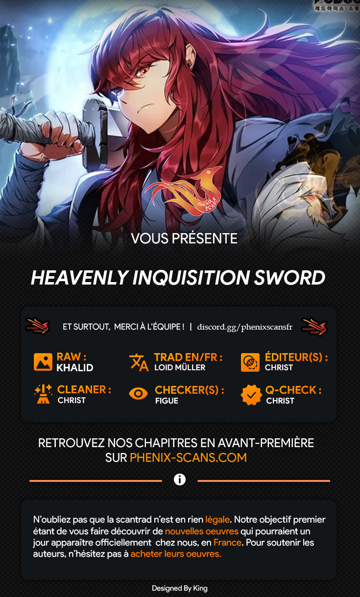 Heavenly Inquisition Sword Chapitre 110 - Page 1