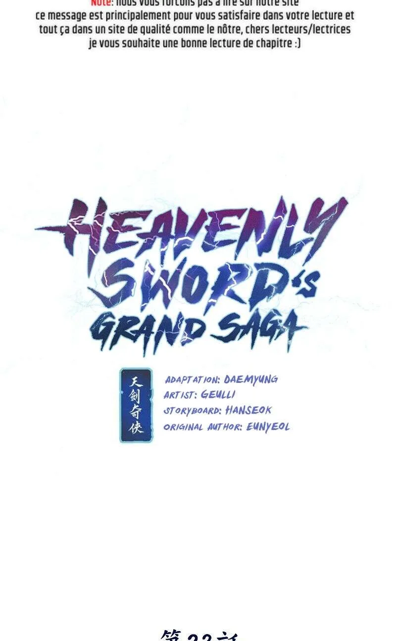 Heavenly Sword’s Grand Saga Chapitre 23 - Page 5