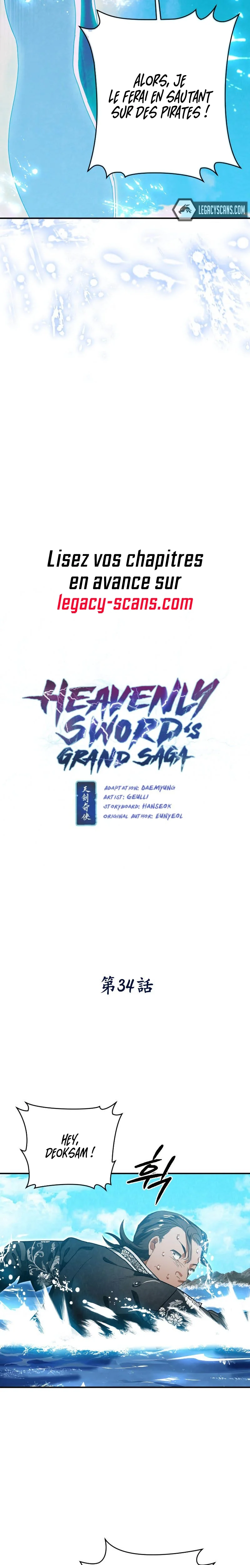 Heavenly Sword’s Grand Saga Chapitre 34 - Page 3