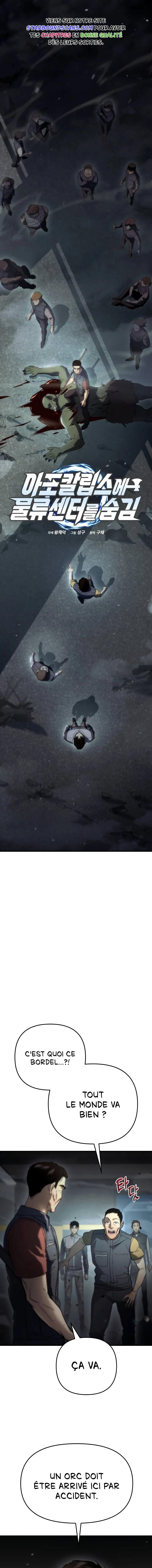 Hiding a Logistics Center in The Apocalypse Chapitre 4 - Page 2