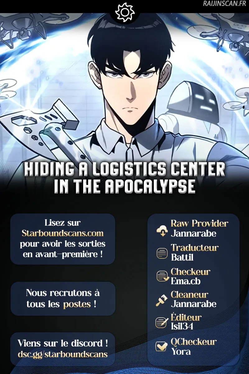 Hiding a Logistics Center in The Apocalypse Chapitre 26 - Page 1