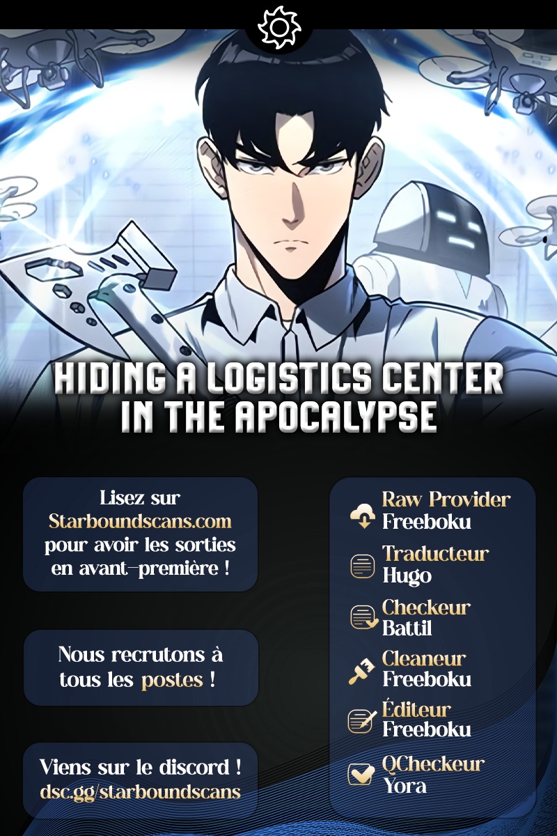 Hiding a Logistics Center in The Apocalypse Chapitre 33 - Page 1