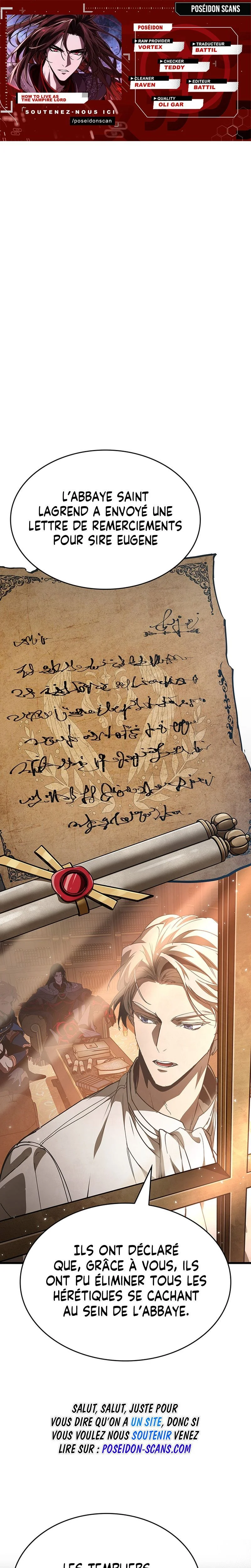 How to Live As the Vampire Lord Chapitre 24 - Page 1