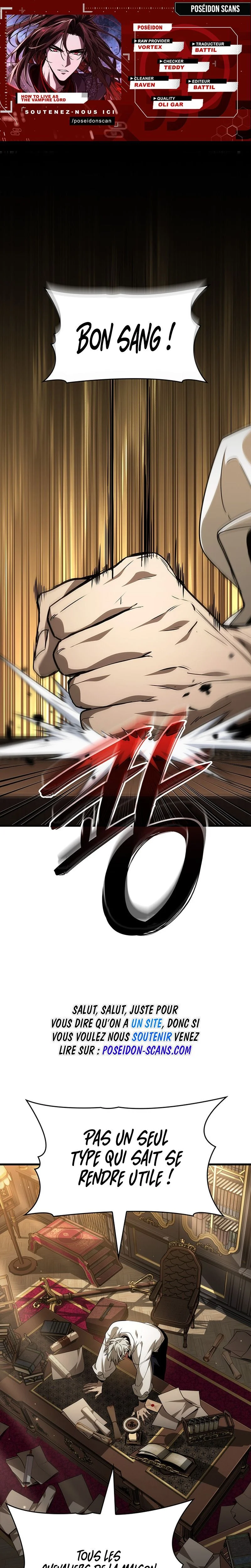 How to Live As the Vampire Lord Chapitre 25 - Page 1