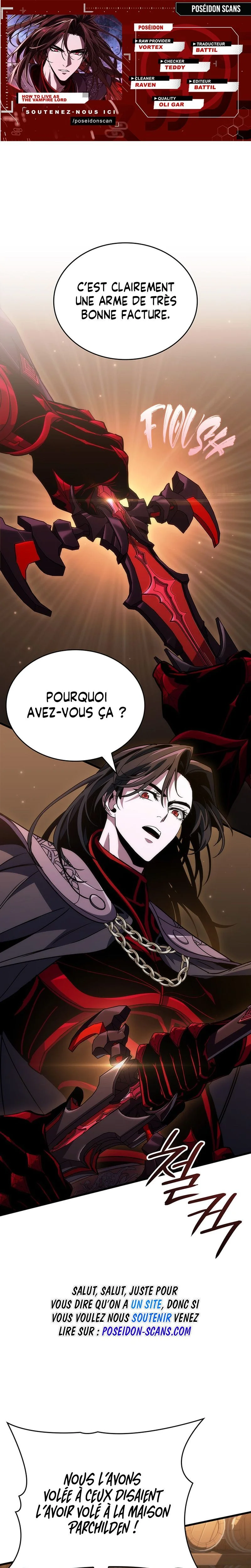 How to Live As the Vampire Lord Chapitre 26 - Page 1