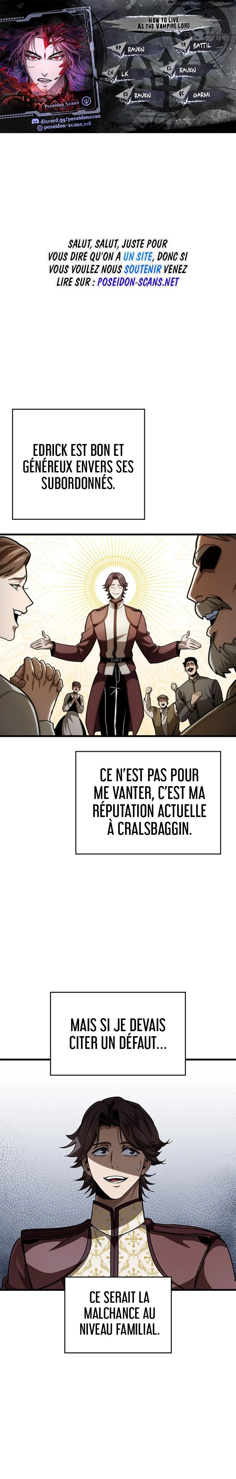 How to Live As the Vampire Lord Chapitre 36 - Page 1