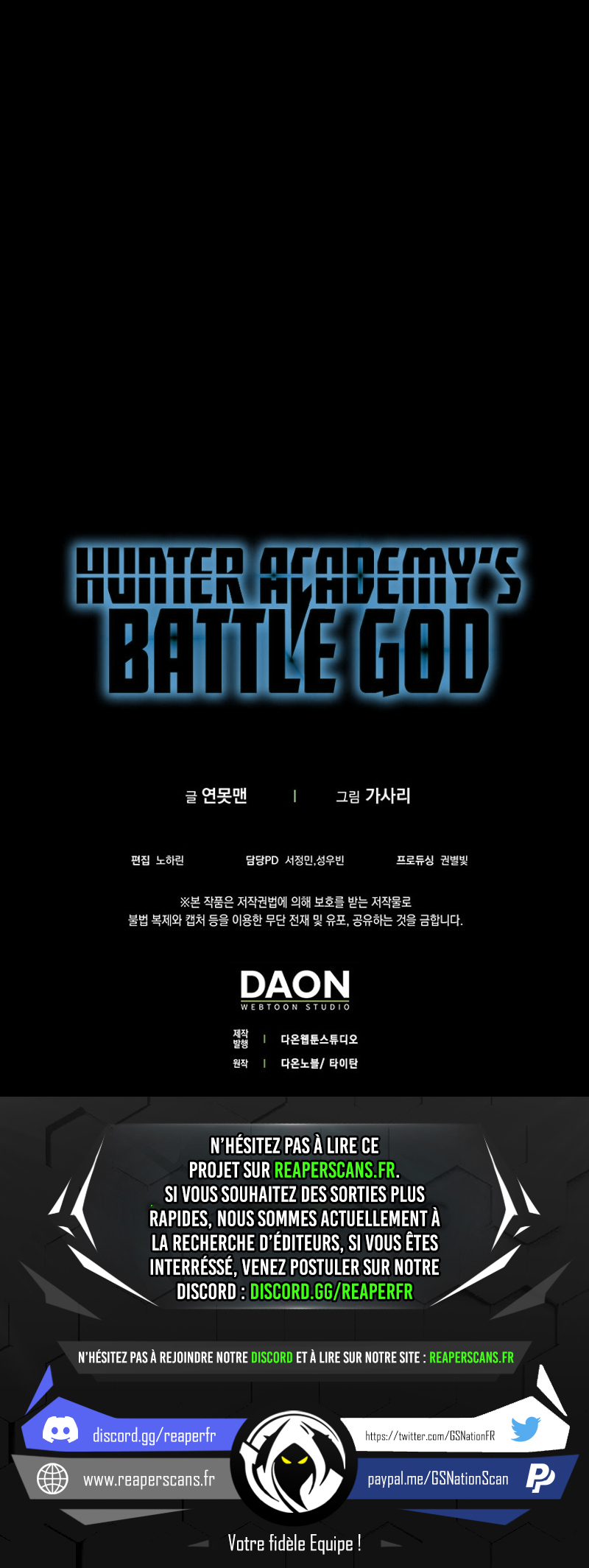 Hunter Academy’s Battle God Chapitre 13 - Page 12
