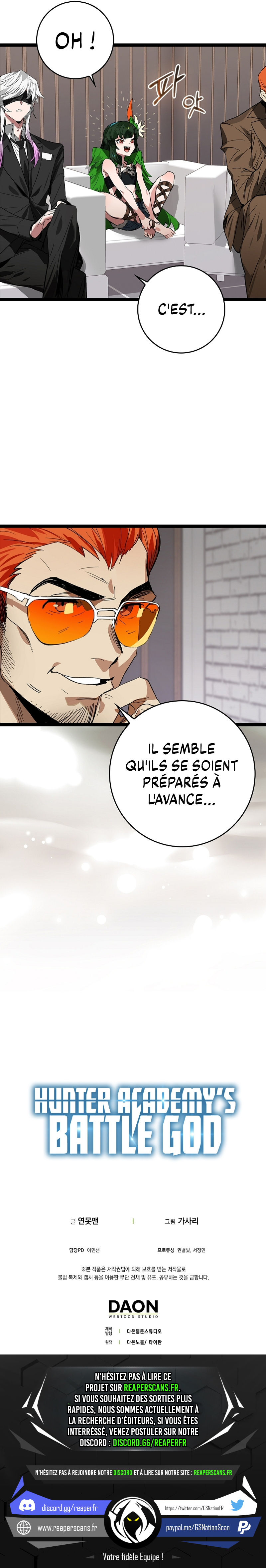 Hunter Academy’s Battle God Chapitre 35 - Page 12