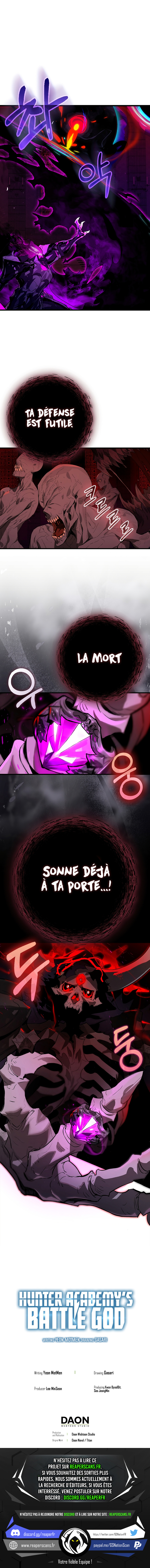 Hunter Academy’s Battle God Chapitre 37 - Page 13