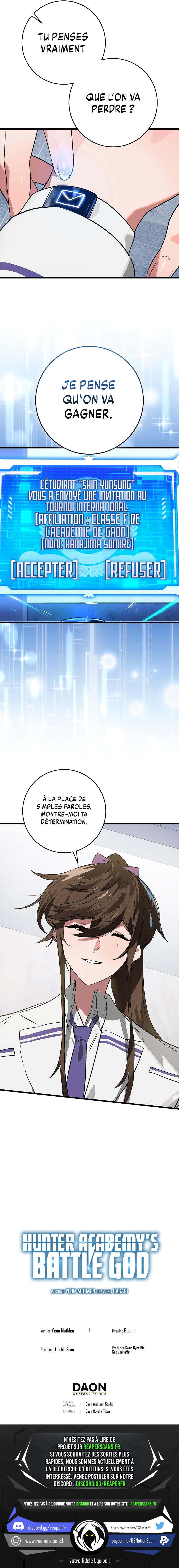 Hunter Academy’s Battle God Chapitre 39 - Page 13