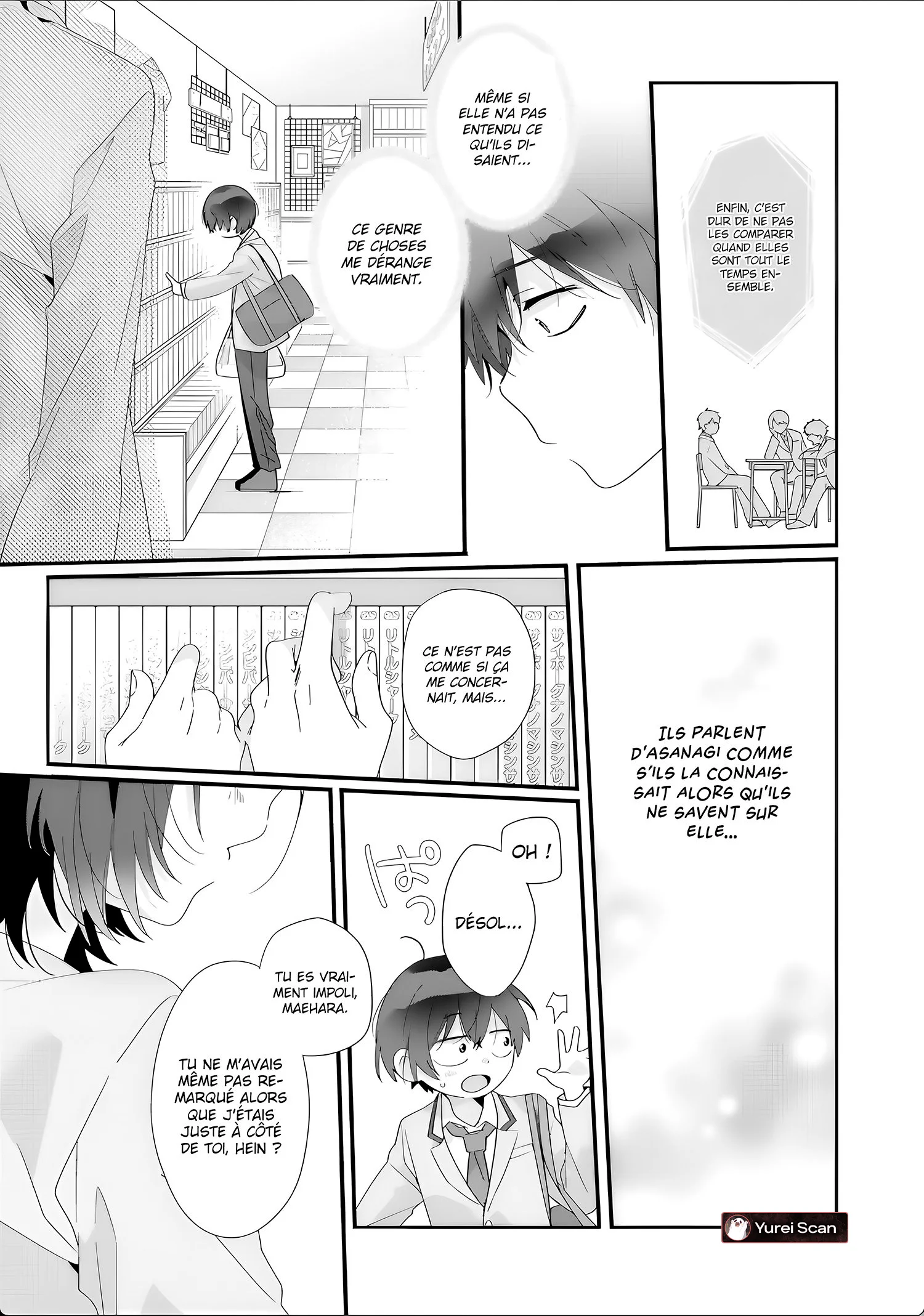I Made Friends with the Second Prettiest Girl in My Class Chapitre 1 - Page 16