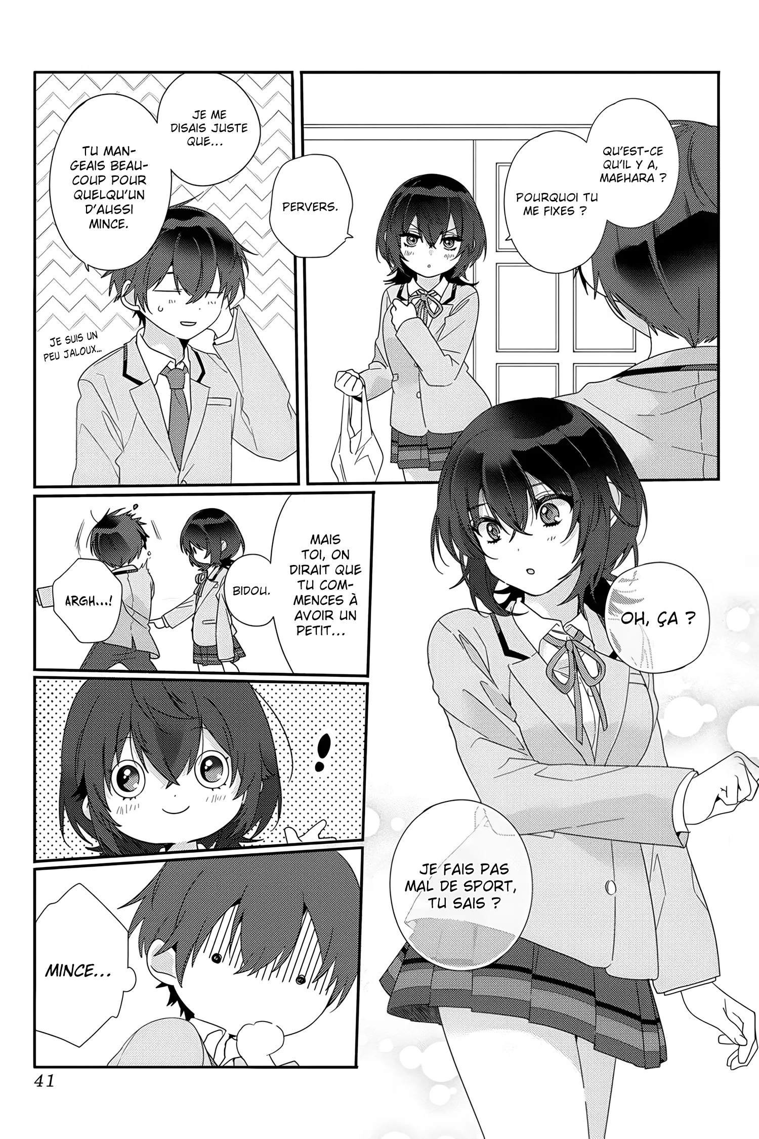 I Made Friends with the Second Prettiest Girl in My Class Chapitre 2 - Page 14