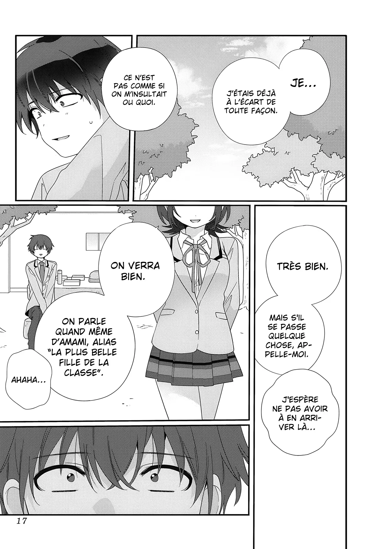I Made Friends with the Second Prettiest Girl in My Class Chapitre 7 - Page 14