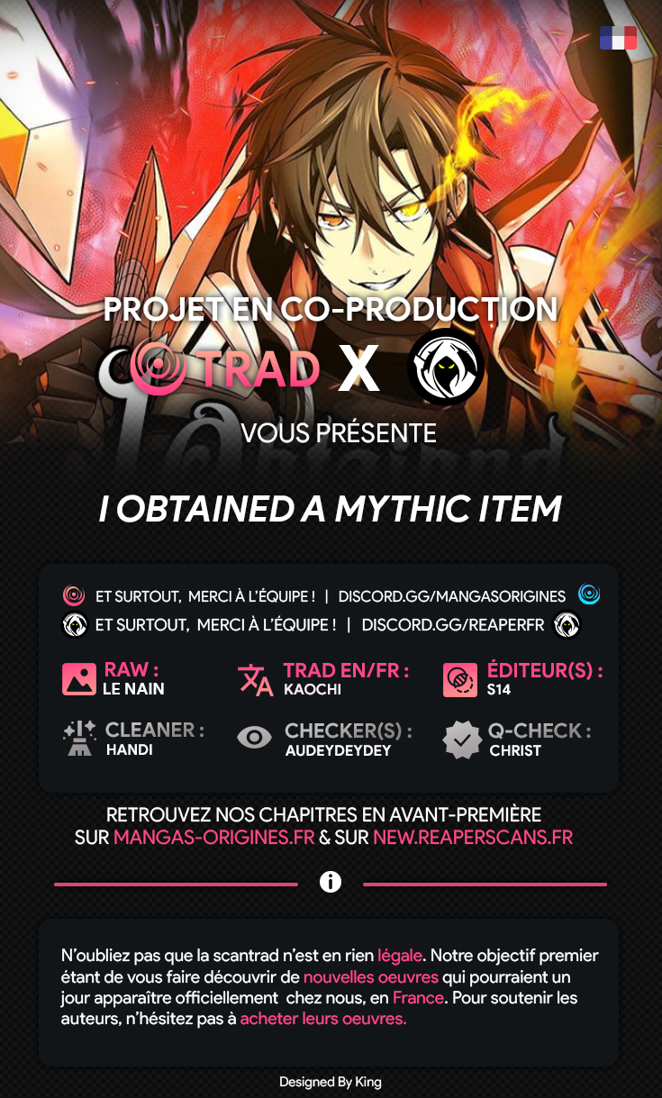 I Obtained a Mythic Item Chapitre 31 - Page 1