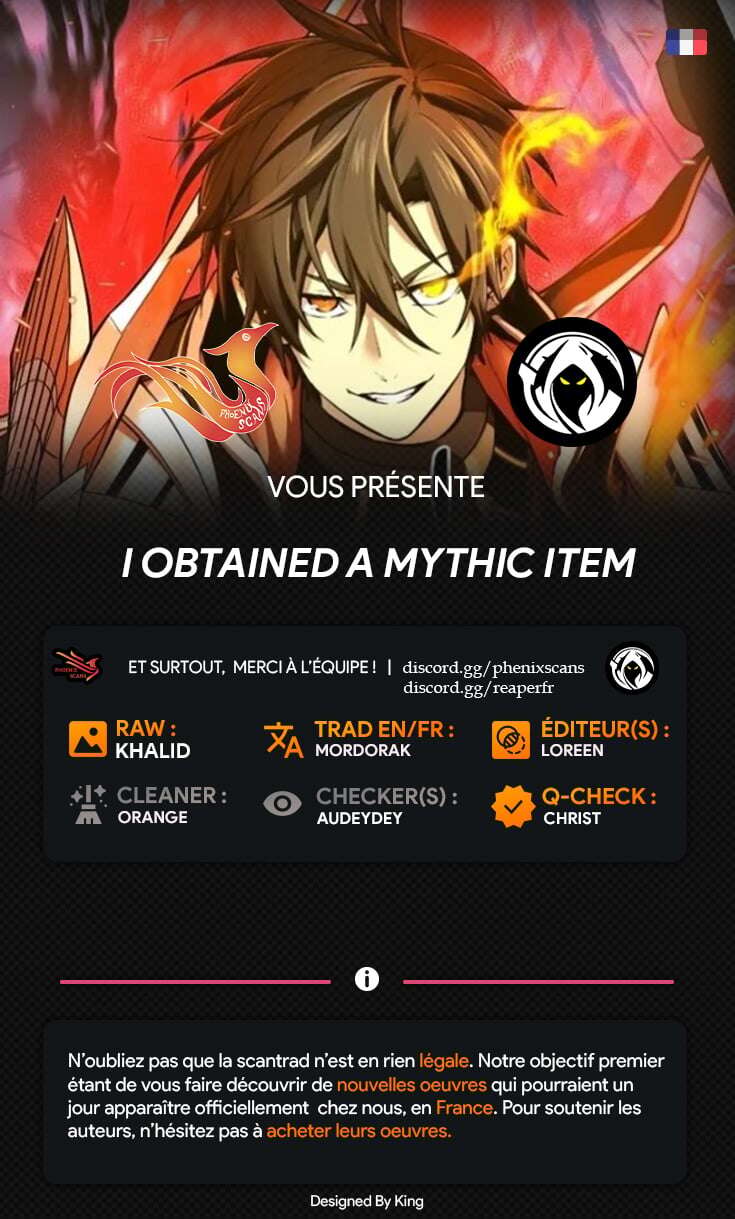 I Obtained a Mythic Item Chapitre 43 - Page 1