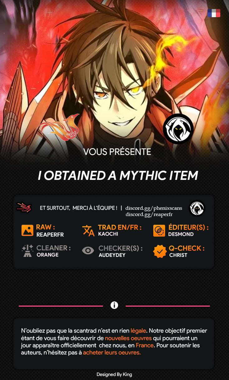 I Obtained a Mythic Item Chapitre 45 - Page 1