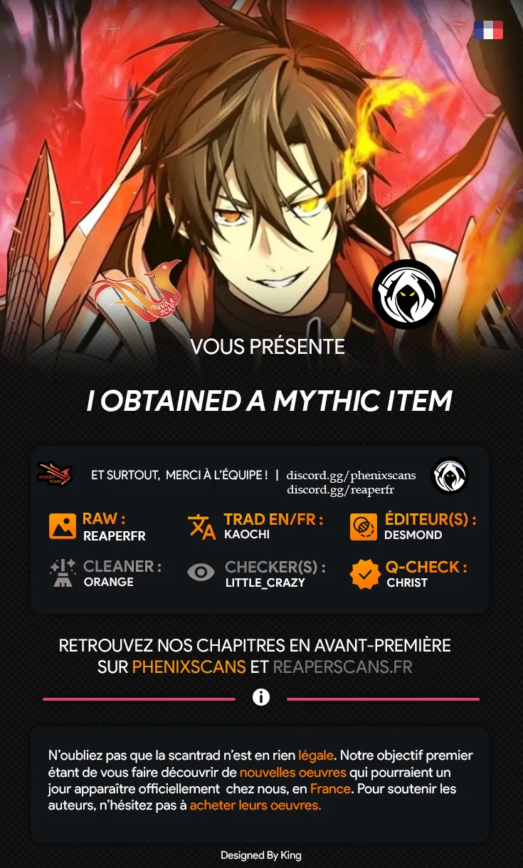 I Obtained a Mythic Item Chapitre 107 - Page 1