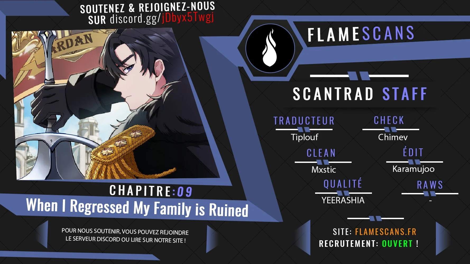 I Regressed to My Ruined Family Chapitre 9 - Page 1
