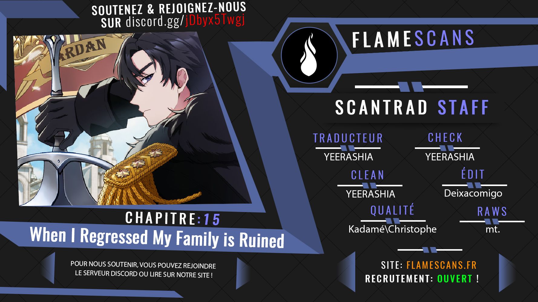 I Regressed to My Ruined Family Chapitre 15 - Page 1