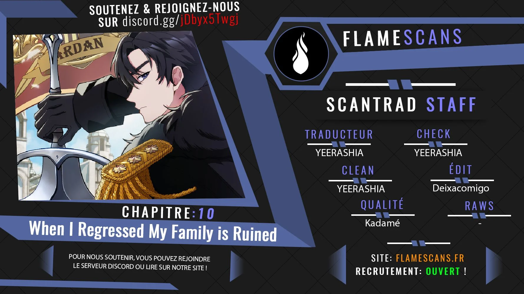 I Regressed to My Ruined Family Chapitre 11 - Page 1